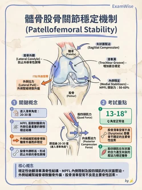 物治 - 髕股關節疼痛與伸展機制 - AI 圖文解析預覽