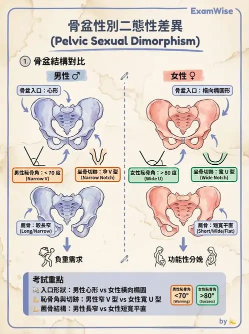 物治 - 骨骼與關節解剖 - AI 圖文解析預覽
