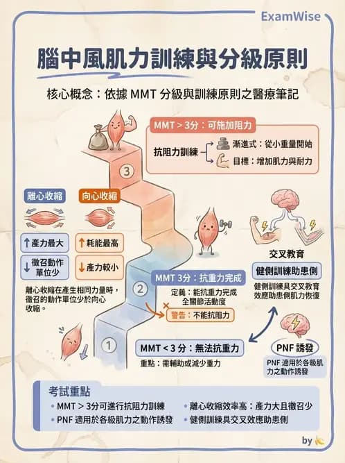 物治 - 腦中風上肢肩部與體適能 - AI 圖文解析預覽