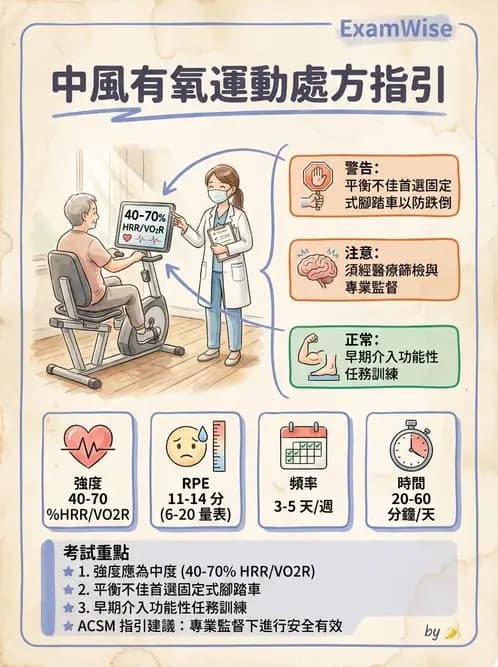 物治 - 腦中風上肢肩部與體適能 - AI 圖文解析預覽