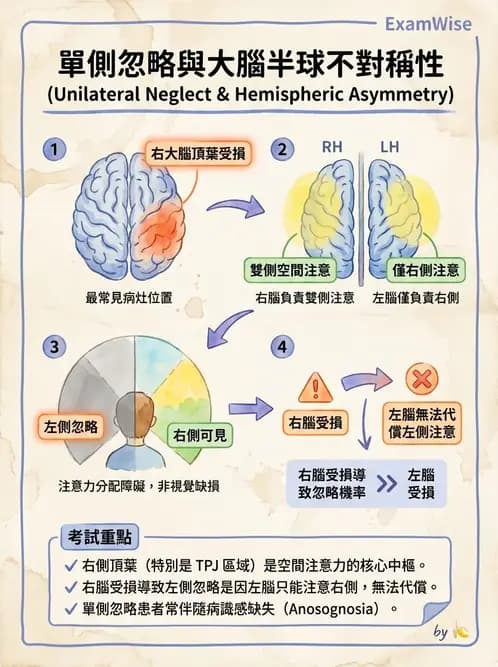 物治 - 腦中風感覺知覺與認知 - AI 圖文解析預覽