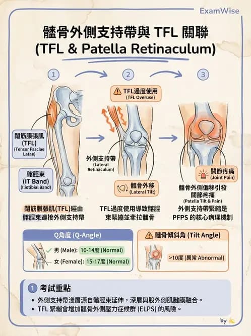 物治 - 髕股關節疼痛與伸展機制 - AI 圖文解析預覽