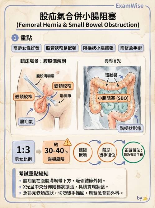 專師 - 疝氣與急腹症 - AI 圖文解析預覽