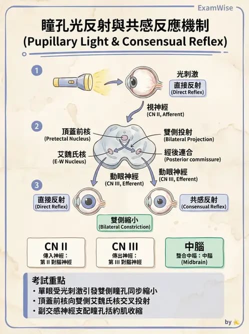 物治 - 神經系統生理 - AI 圖文解析預覽