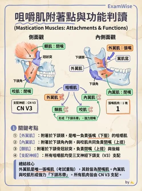 物治 - 顳顎關節肌動學與生物力學 - AI 圖文解析預覽