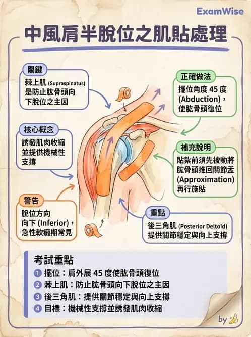 物治 - 腦中風上肢肩部與體適能 - AI 圖文解析預覽
