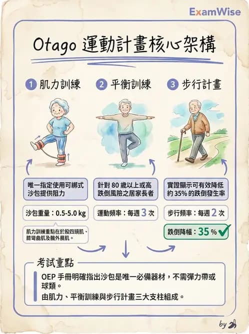 物治 - 跌倒預防與平衡訓練 - AI 圖文解析預覽