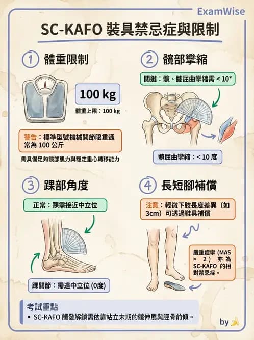 物治 - 裝具與矯具 - AI 圖文解析預覽