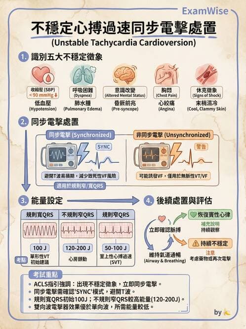 專師 - 心律不整與電擊治療 - AI 圖文解析預覽