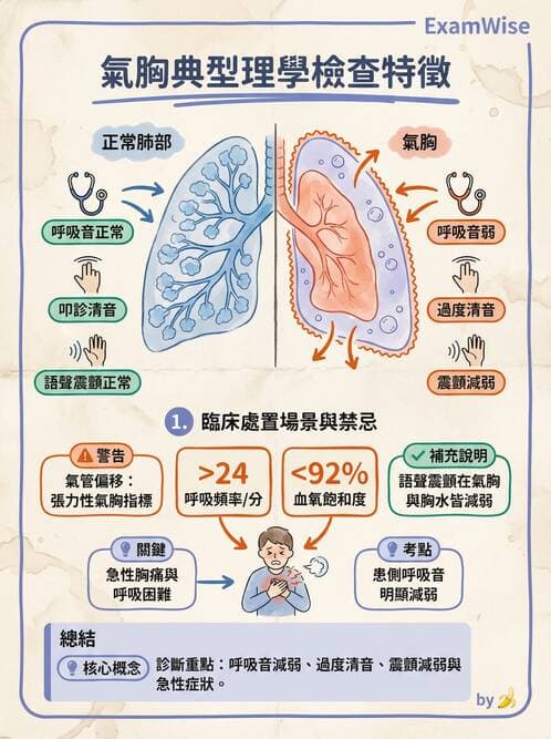 專師 - 氣胸 - AI 圖文解析預覽