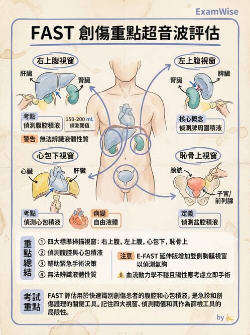 專師 - 胸腹部創傷 - AI 圖文解析預覽