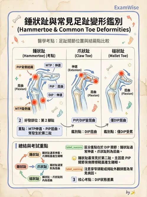 物治 - 足部病變與輔具評估 - AI 圖文解析預覽