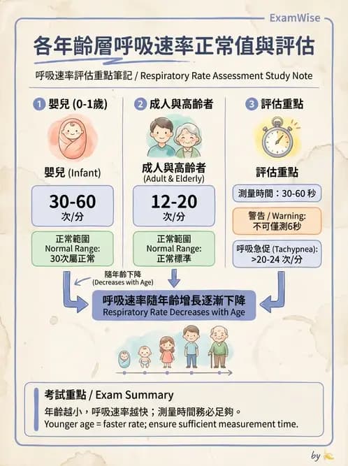 物治 - 呼吸臨床評估技術 - AI 圖文解析預覽