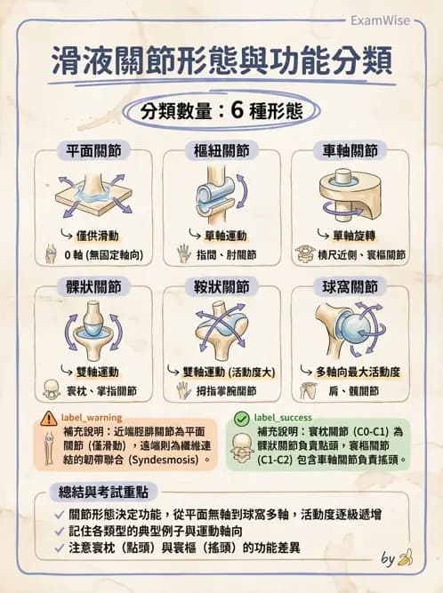 物治 - 骨骼與關節解剖 - AI 圖文解析預覽
