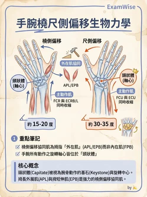 物治 - 腕關節生物力學 - AI 圖文解析預覽
