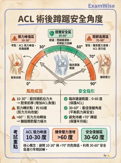 物治 - 膝關節肌動學與生物力學 - AI 圖文解析預覽