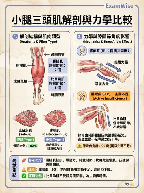 物治 - 踝與足部肌動學與生物力學 - AI 圖文解析預覽