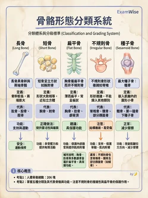 物治 - 骨骼與關節解剖 - AI 圖文解析預覽