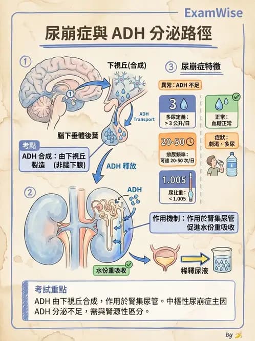 物治 - 內分泌系統生理 - AI 圖文解析預覽