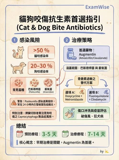 專師 - 抗生素藥理 - AI 圖文解析預覽