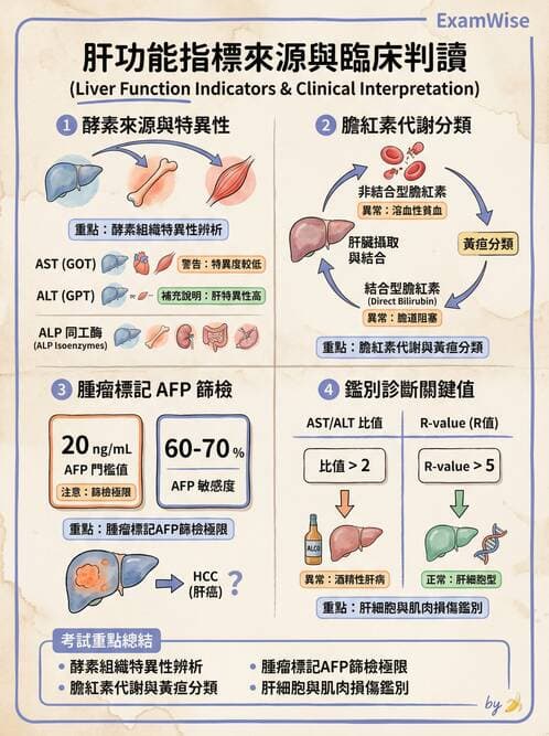 專師 - 肝炎與肝功能 - AI 圖文解析預覽