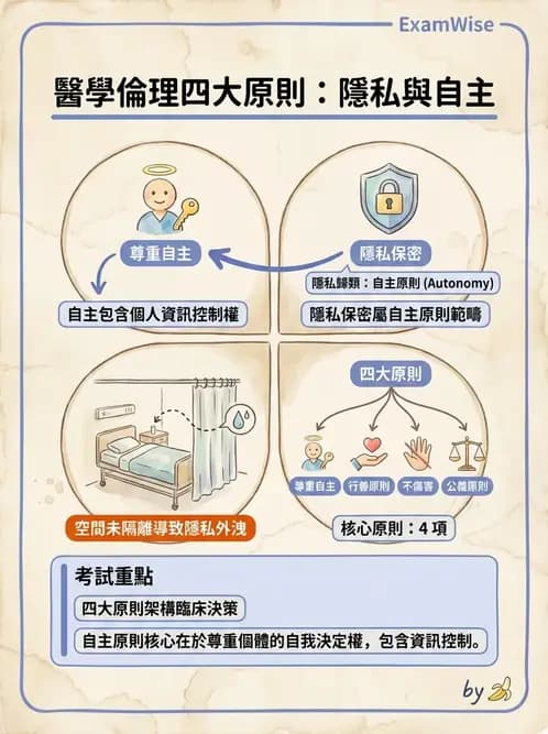 物治 - 醫學倫理原則應用 - AI 圖文解析預覽