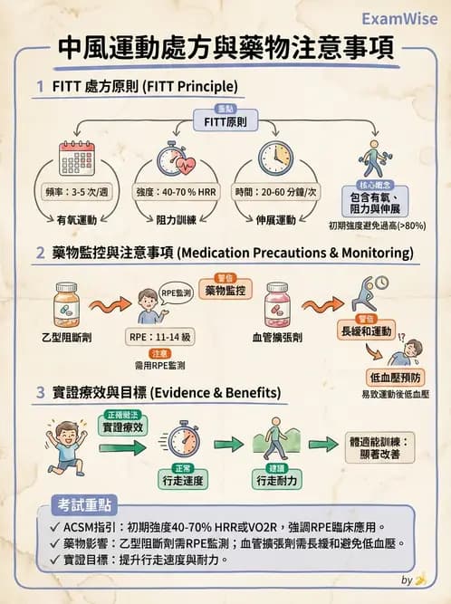 物治 - 腦中風上肢肩部與體適能 - AI 圖文解析預覽