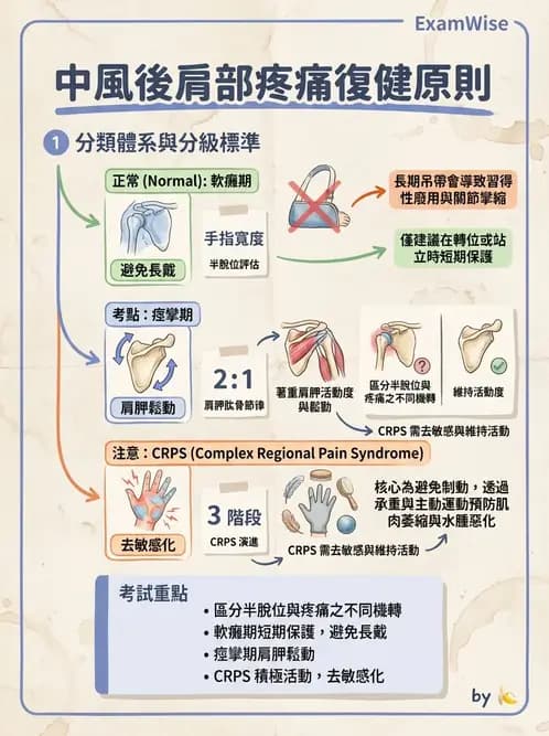物治 - 腦中風上肢肩部與體適能 - AI 圖文解析預覽