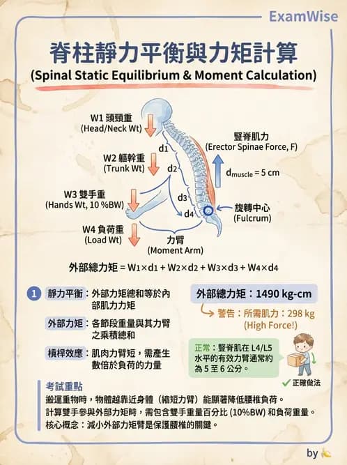 物治 - 軀幹肌動學與生物力學 - AI 圖文解析預覽