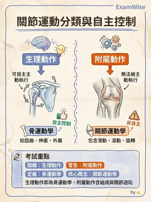 物治 - ROM通則與關節運動 - AI 圖文解析預覽