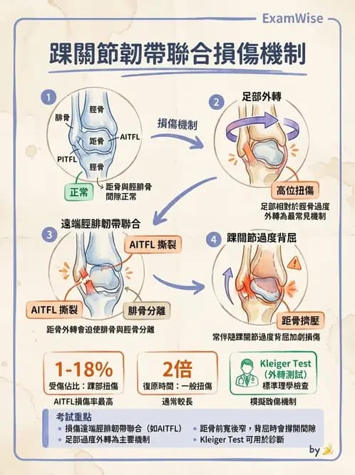 物治 - 踝關節損傷與復健 - AI 圖文解析預覽