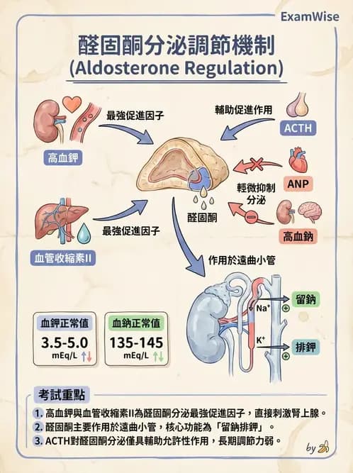 物治 - 內分泌系統生理 - AI 圖文解析預覽