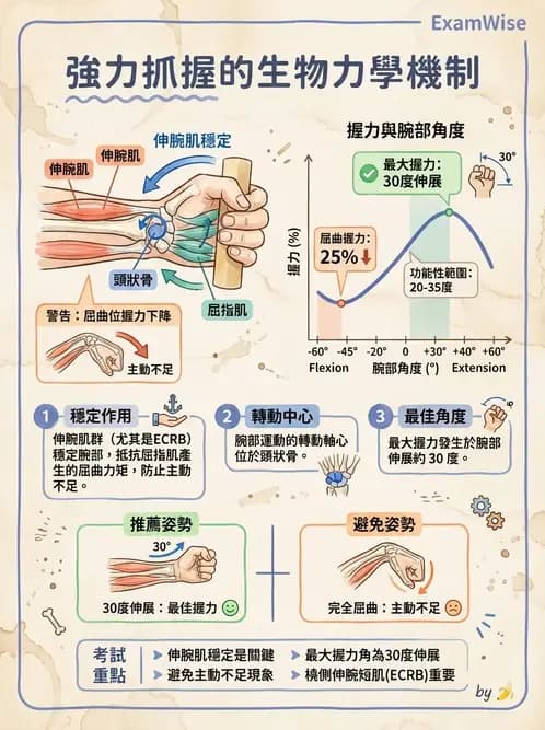 物治 - 腕關節生物力學 - AI 圖文解析預覽