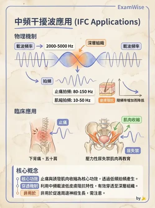 物治 - 中頻干擾波 - AI 圖文解析預覽