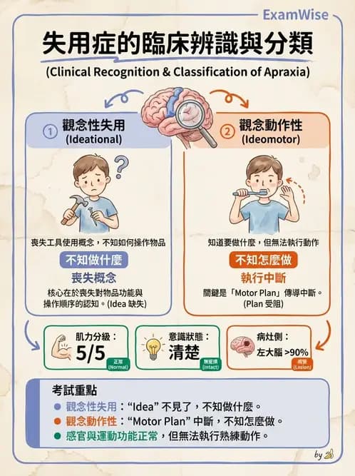物治 - 腦中風感覺知覺與認知 - AI 圖文解析預覽