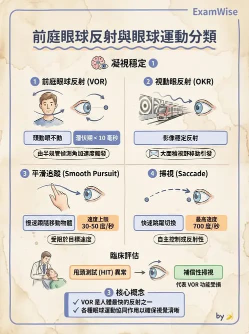 物治 - 前庭系統與前庭復健 - AI 圖文解析預覽
