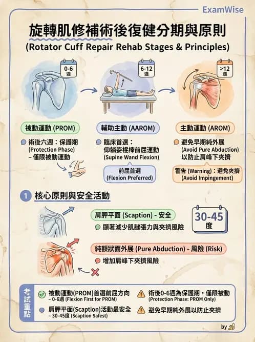物治 - 肩關節夾擠與旋轉肌袖 - AI 圖文解析預覽