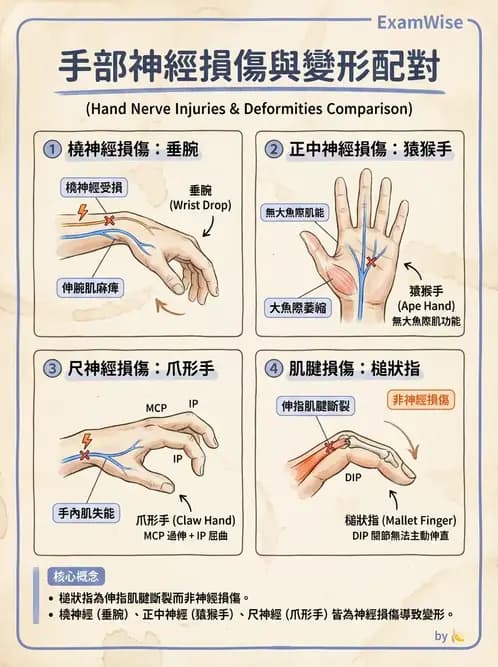物治 - 手部肌腱損傷與變形 - AI 圖文解析預覽