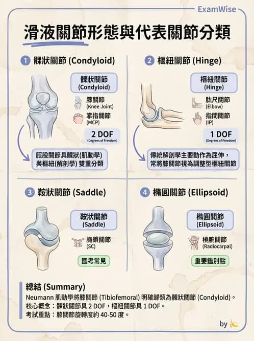物治 - 膝關節肌動學與生物力學 - AI 圖文解析預覽