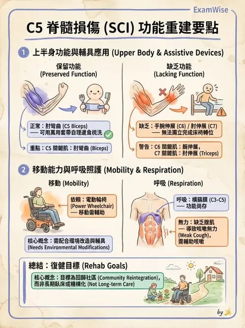 物治 - SCI功能預後與復健訓練 - AI 圖文解析預覽