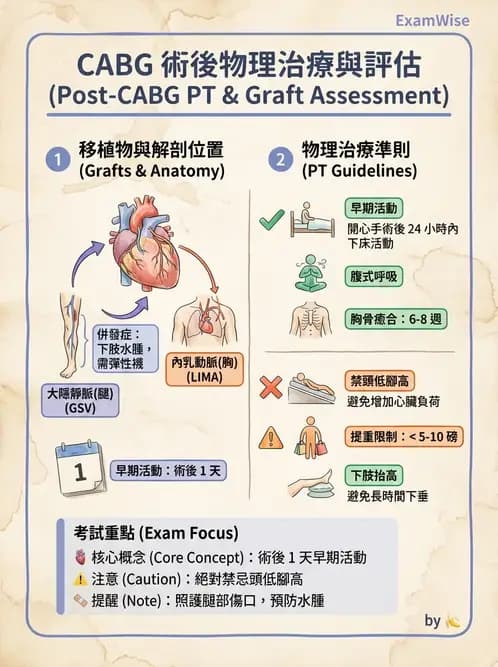 物治 - 冠狀動脈疾病與心臟手術 - AI 圖文解析預覽