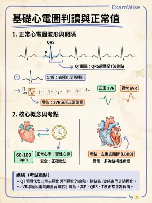 物治 - 心電圖判讀 - AI 圖文解析預覽