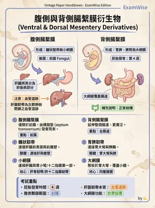 物治 - 消化泌尿生殖系統解剖 - AI 圖文解析預覽