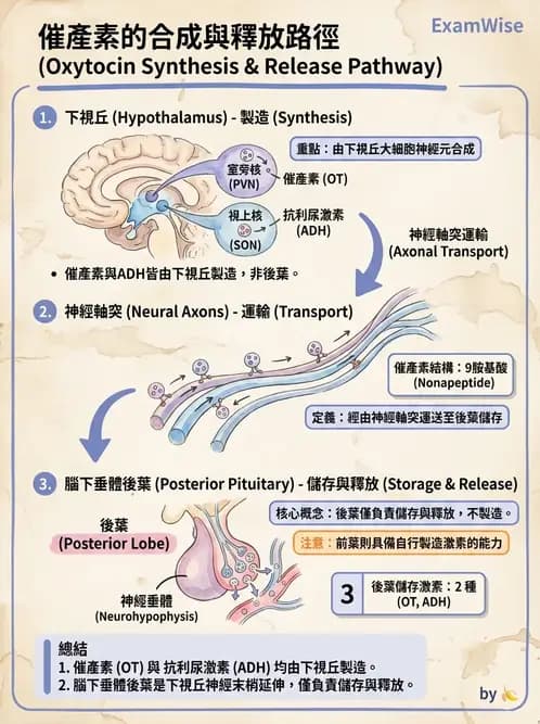 物治 - 內分泌與皮膚解剖 - AI 圖文解析預覽
