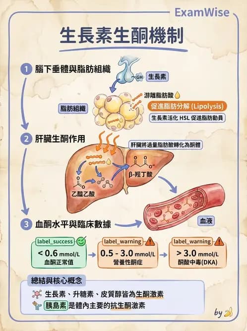 物治 - 內分泌系統生理 - AI 圖文解析預覽