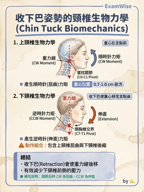 物治 - 頸椎肌動學與生物力學 - AI 圖文解析預覽