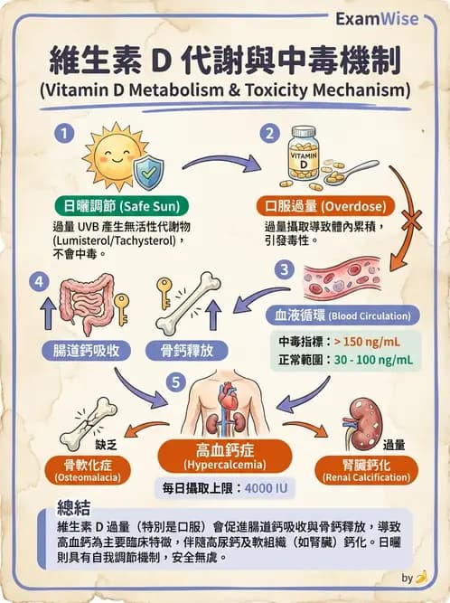 醫檢師 - 物理和化學傷害及營養疾病 - AI 圖文解析預覽