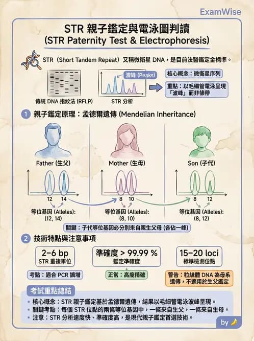 醫檢師 - 分子鑑定與應用技術 - AI 圖文解析預覽
