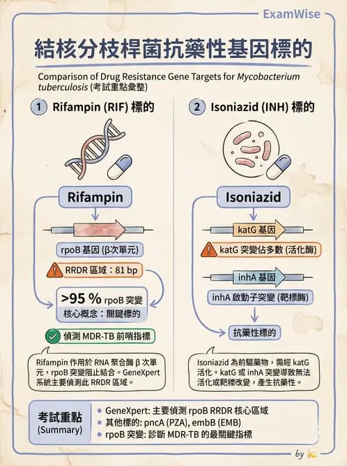 醫檢師 - 抗藥性機制 - AI 圖文解析預覽