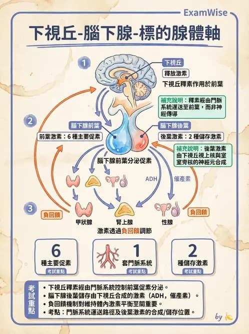 醫檢師 - 甲狀腺與垂體內分泌 - AI 圖文解析預覽